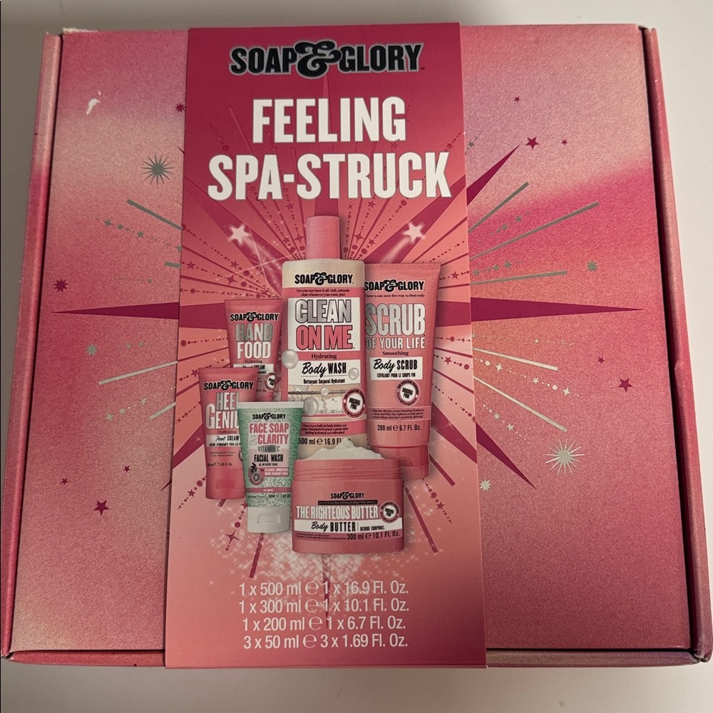 Soap and Glory Feeling Spa-Struck Gift Set Christmas Gift